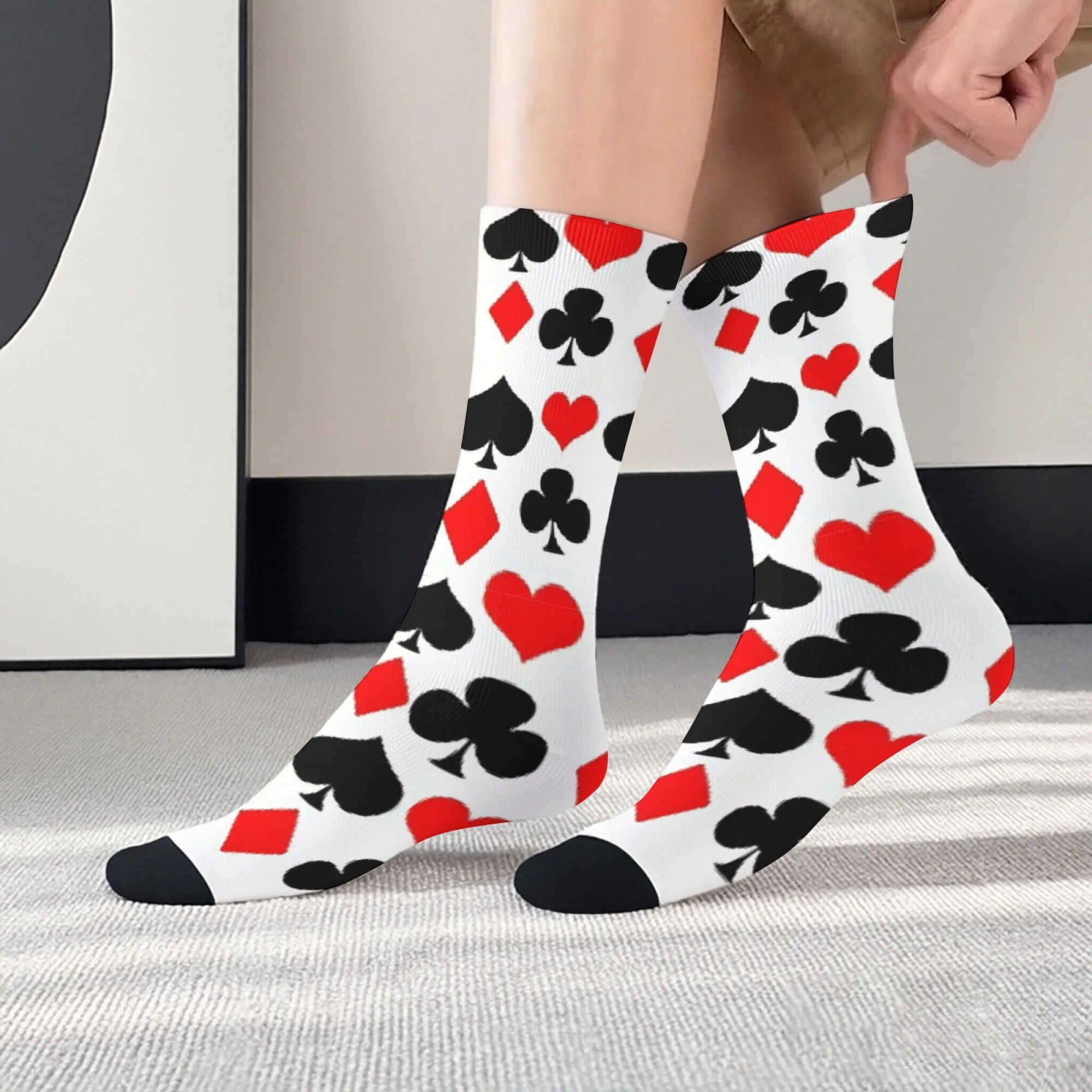 Playing Card Print Mid-calf So - Retro Gaming Youtube ulasan dan harga