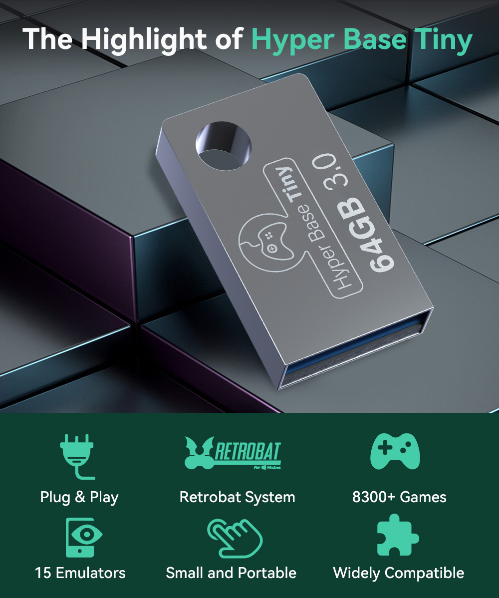 JMachen 64GB Portable USB 3.0  - Retro Gaming Kiosk ulasan dan harga