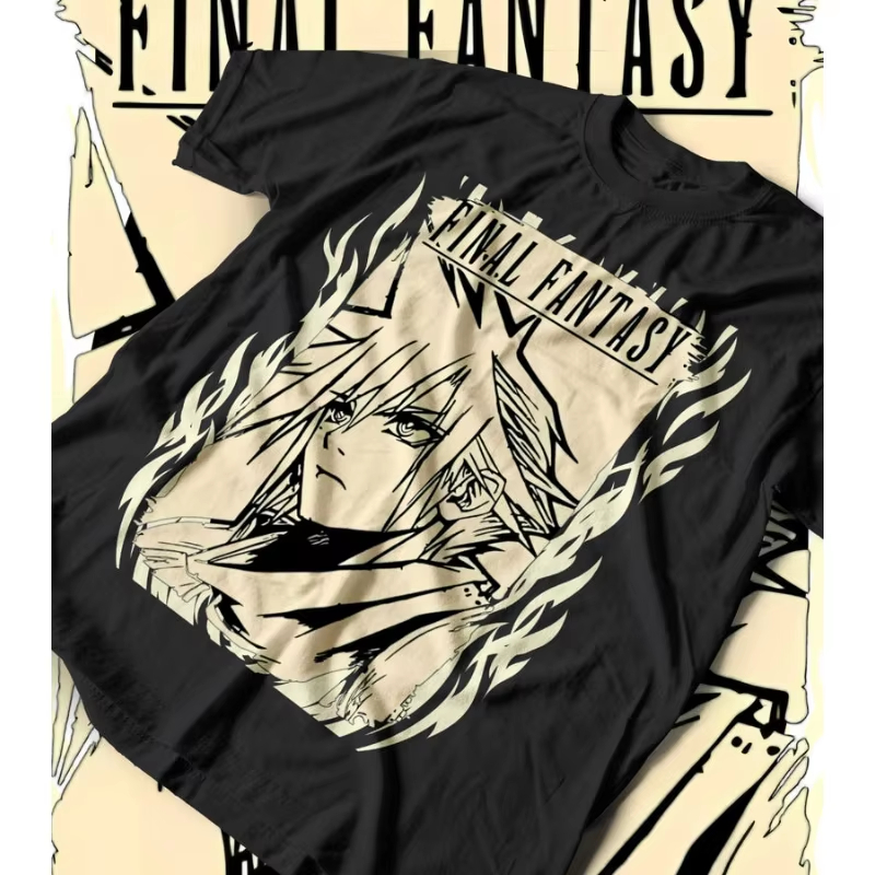 Final Fantasy VII Rebirth FF7  - Retro Gaming T Shirt ulasan dan harga
